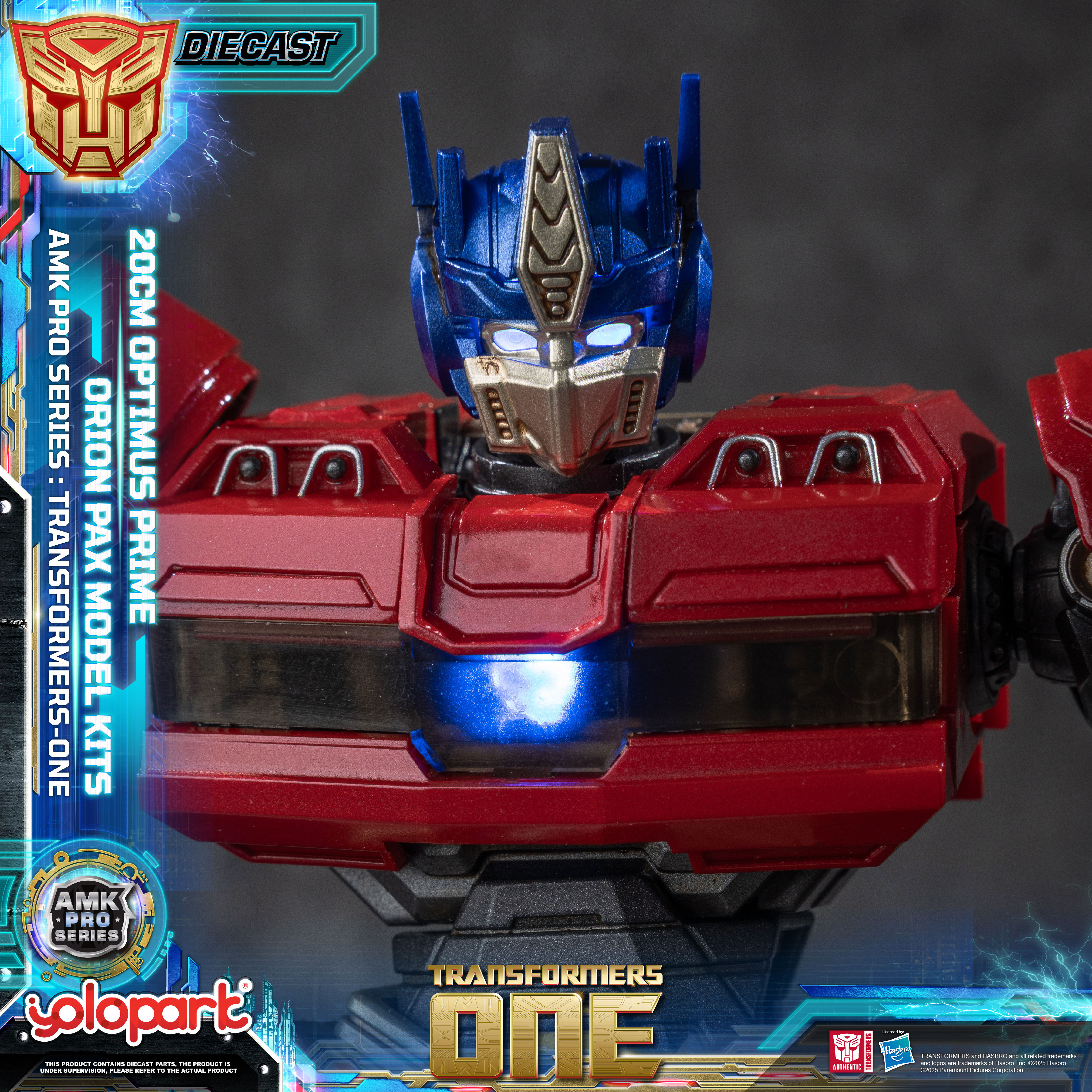 YOLOPARK TRANSFORMERS ONE: AMK - Model Kit Yolopark reseña y precio