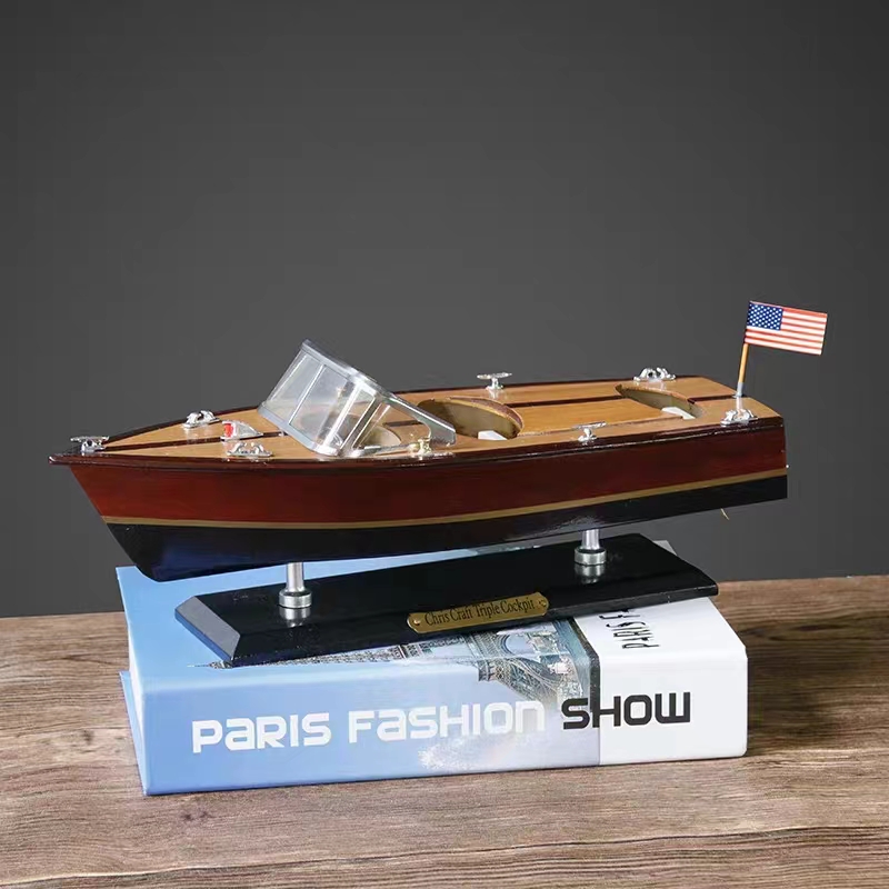 Chris 235 Wood Speed Boat Mode - Model Kit Yacht reseña y precio