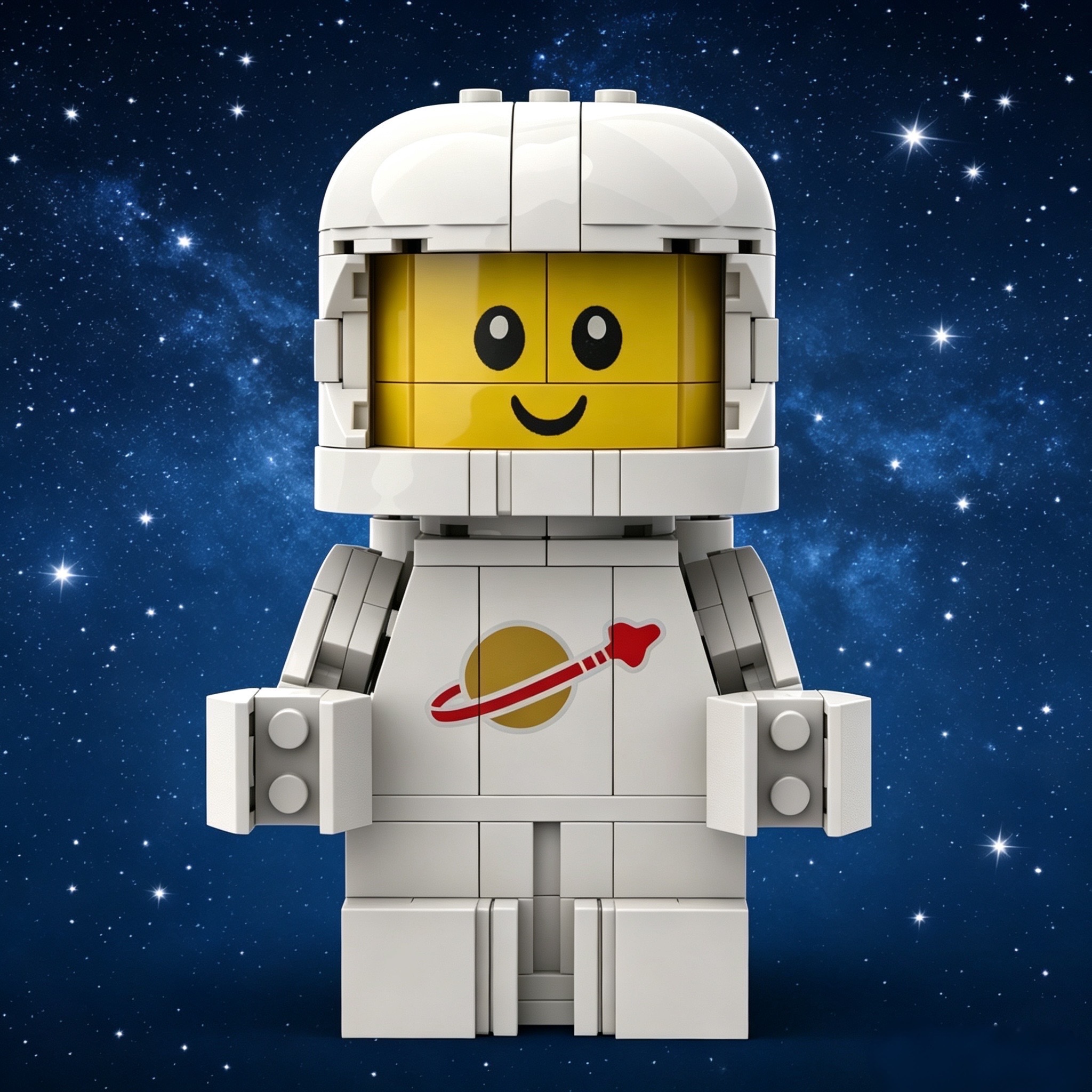 Retro Space Explorer Building  - Logo Model Kit reseña y precio