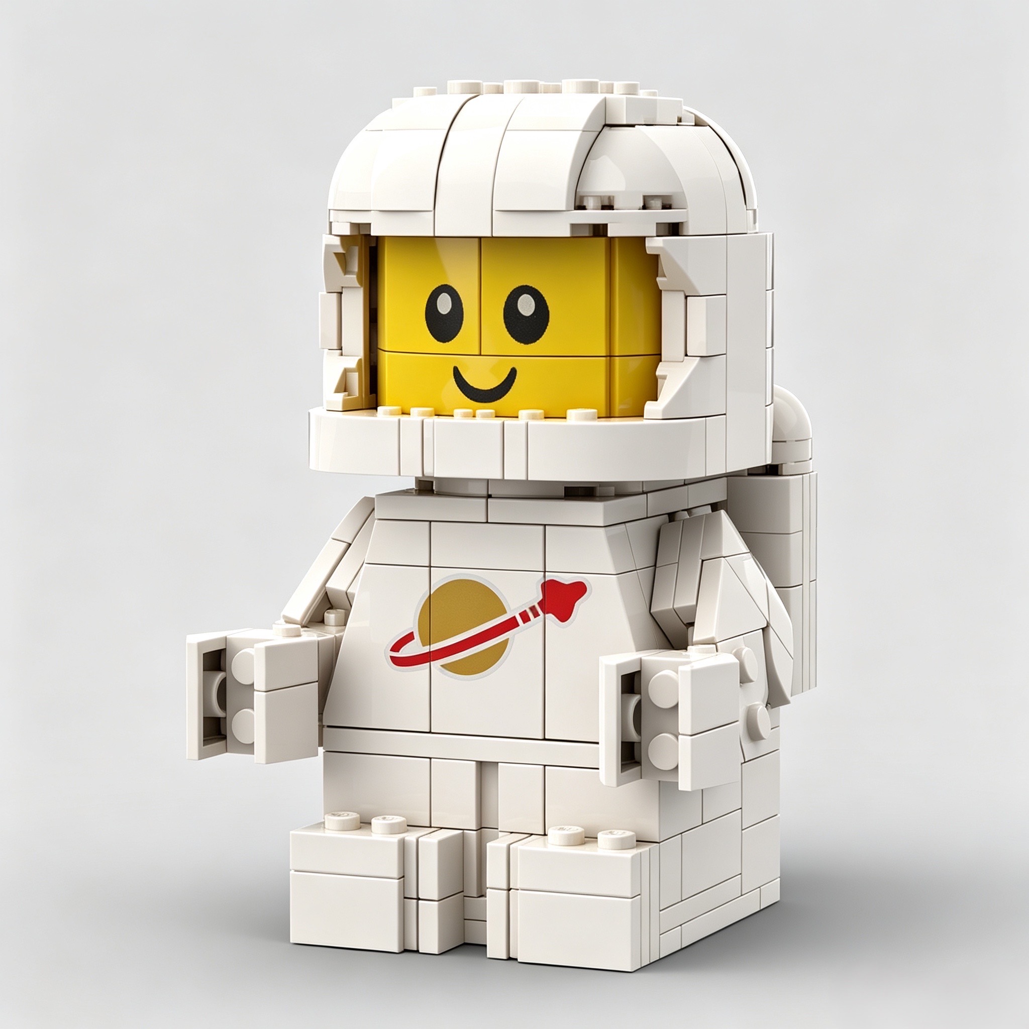 Retro Space Explorer Building  - Logo Model Kit reseña y precio
