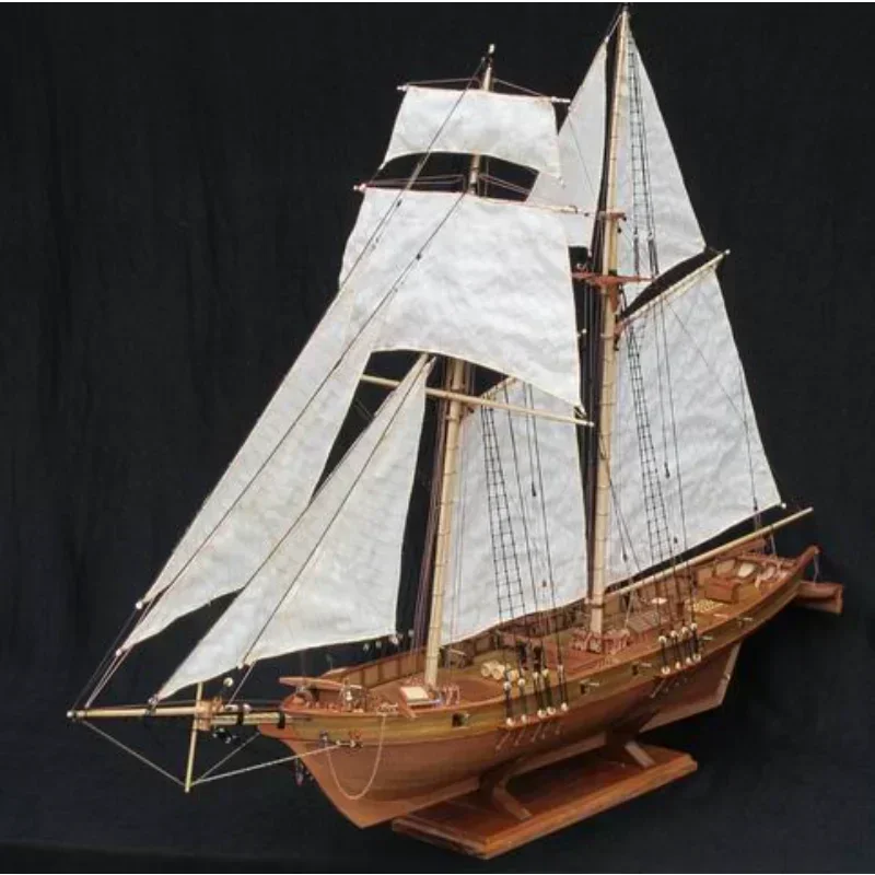 Wooden Assembled Antique Sailb - Model Kit Yacht reseña y precio