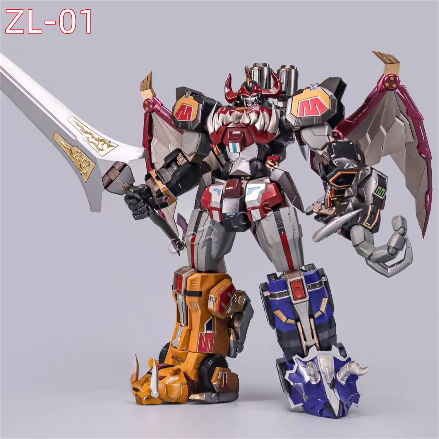 【In Stock】ZHA LIE MODEL ZL-01  - Model Kit Megazord reseña y precio
