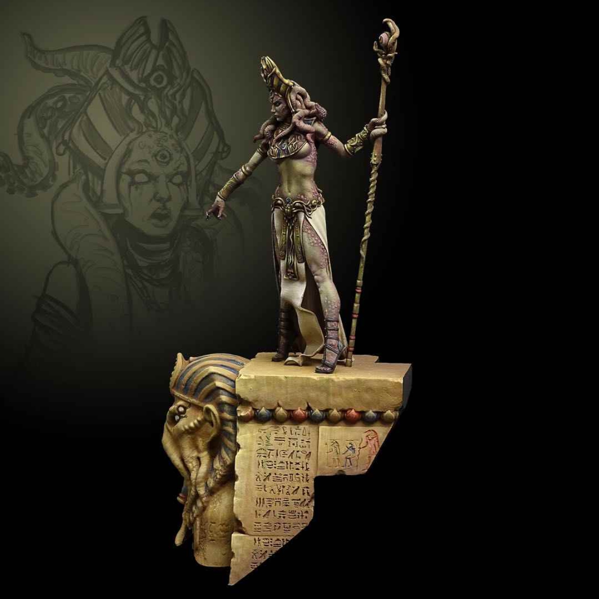 1/24 resin soldier model GK An - Model Kit Anubis reseña y precio