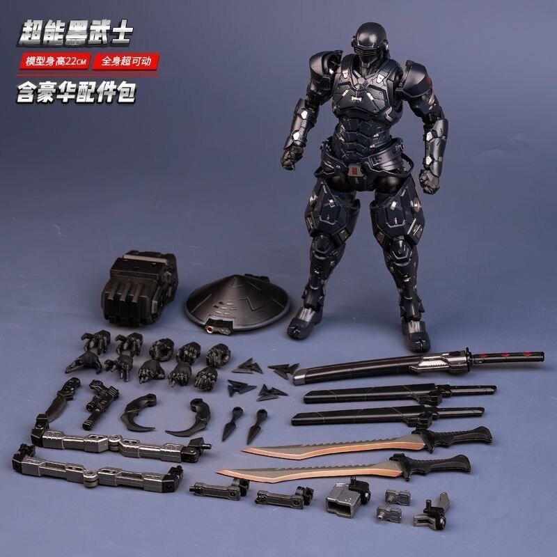 In Stock 22cm SC001 Snake Eyes - Model Kit Baki reseña y precio