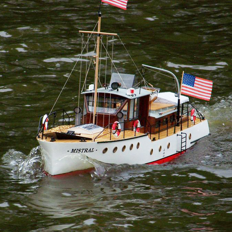 Wooden Yacht Northwest Wind Ba - Model Kit Yacht reseña y precio