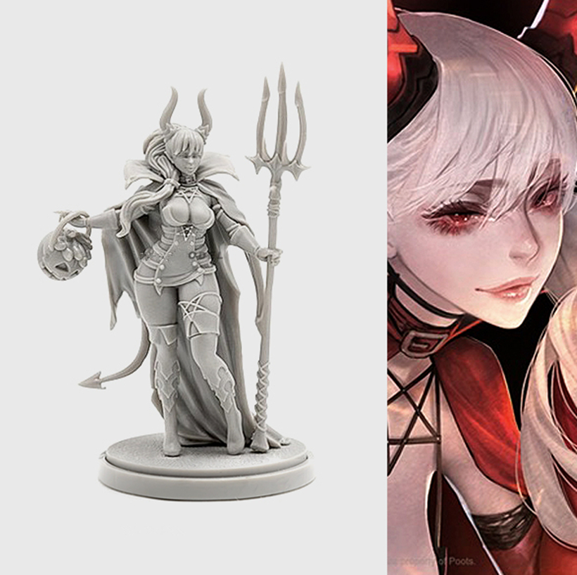 model kit resin kit  KINGDOM D - Model Kit Entry Grade reseña y precio