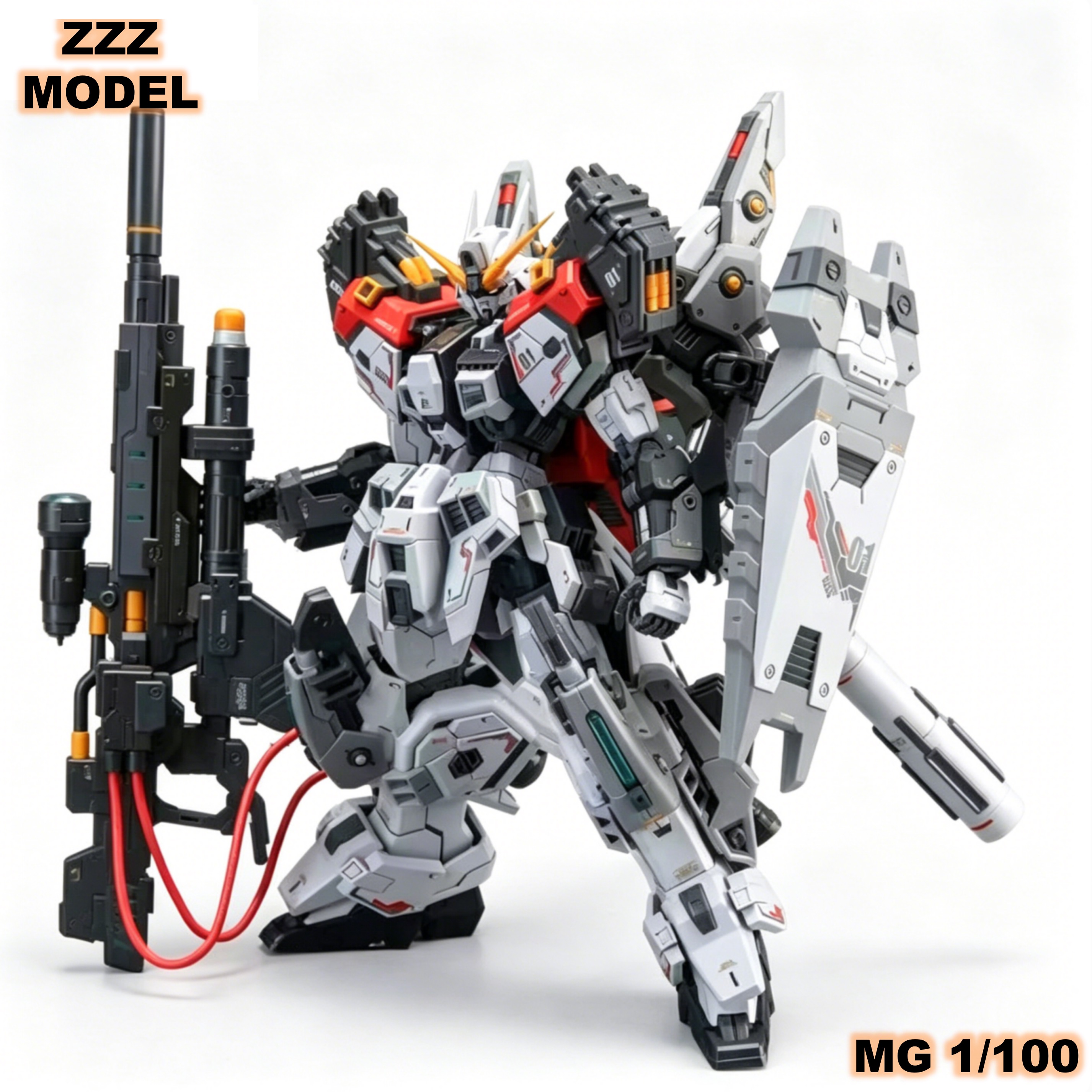【In Stock】ZZA Model 1/100 MG R - Model Kit Regus reseña y precio